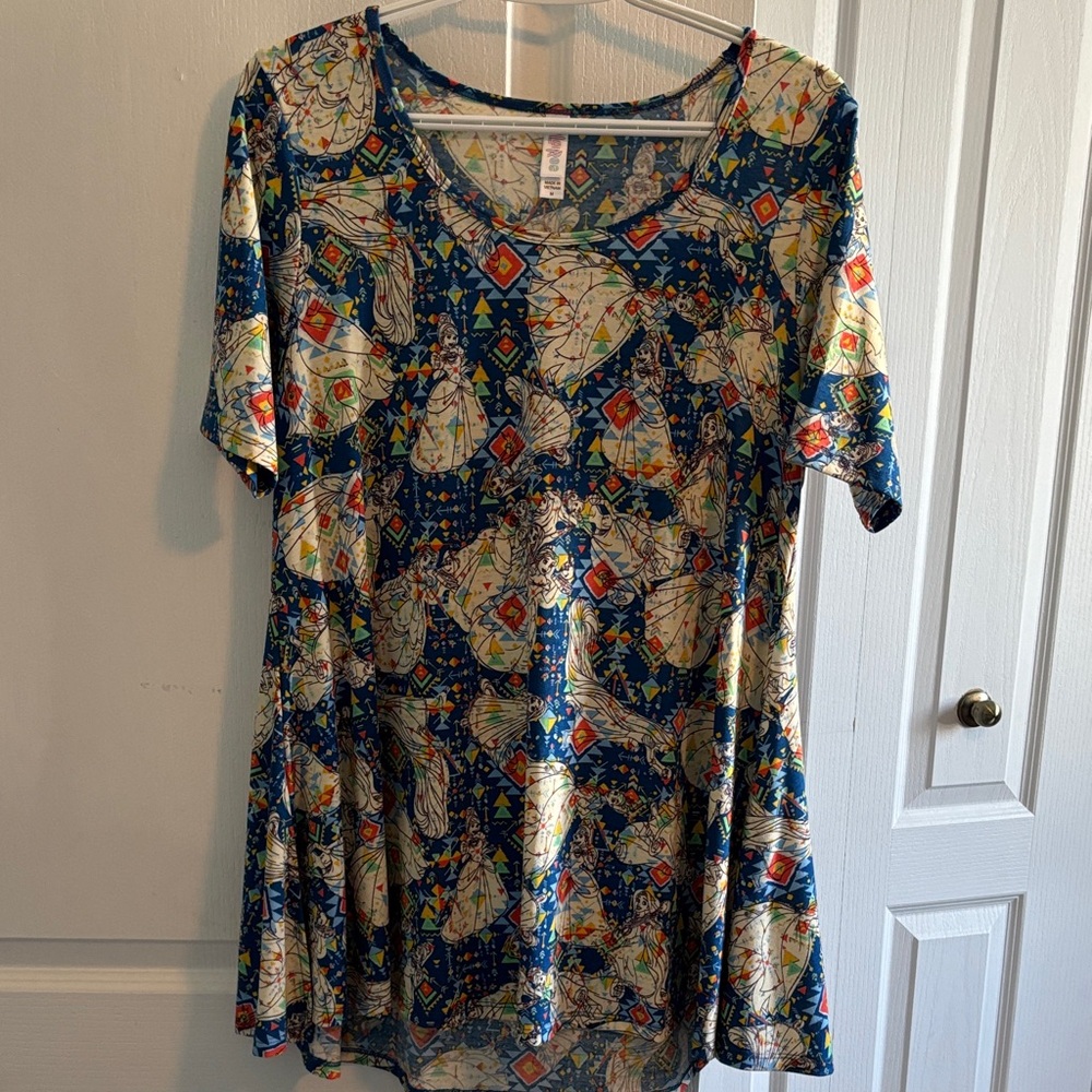 LuLaRoe Disney Perfect T Cinderella EUC worn once